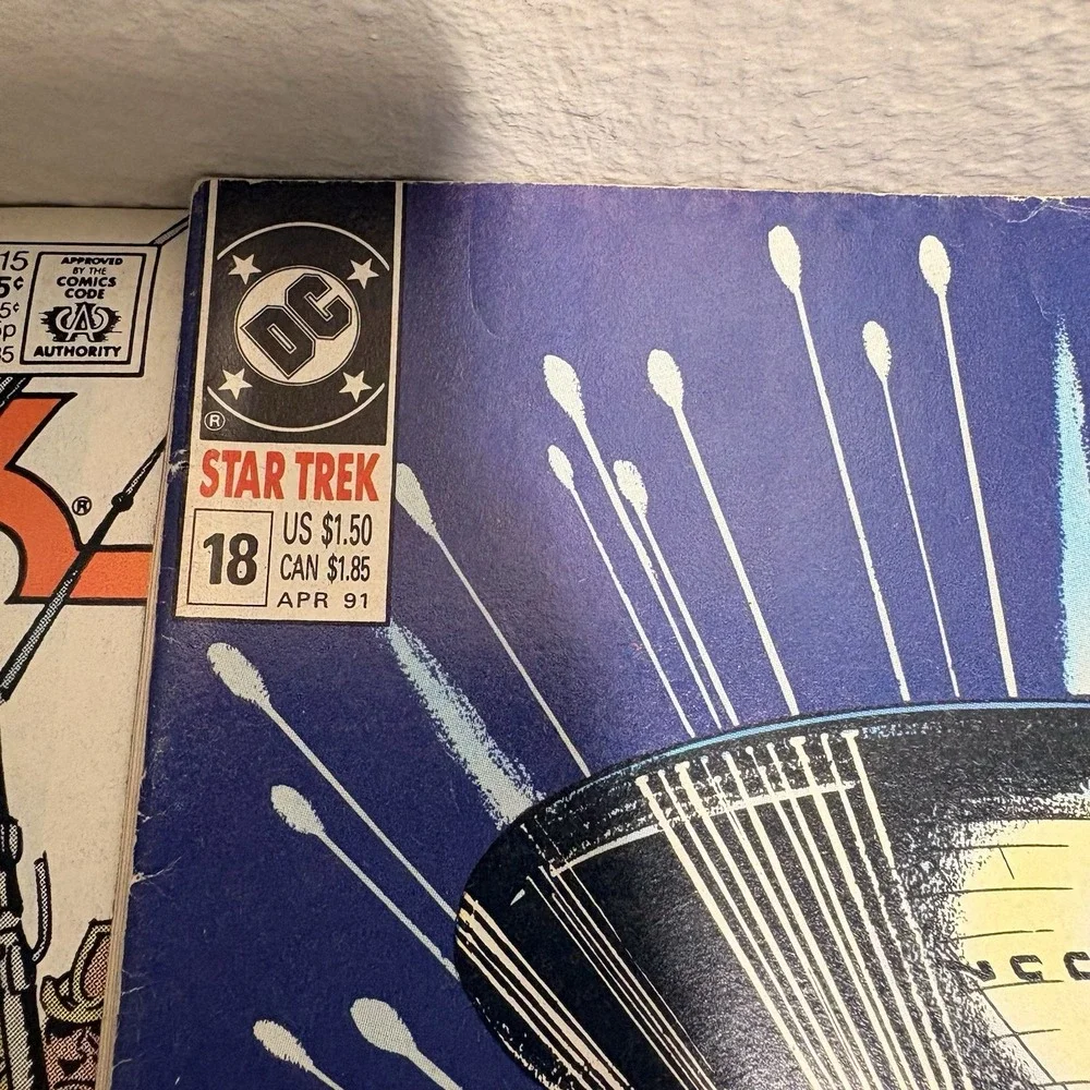 Vintage Star Trek DC comics Books 1986 ,85,91 Lot Of 6